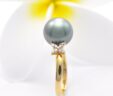 Tahitian Pearl Ring Abigail