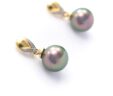 Tahitian Pearl Earrings ” Anu”
