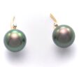 Tahitian pearl Earrings ” Ayla”