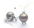 Tahitian Pearl Earrings “Eeva”
