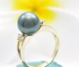 Tahitian Pearl Ring Lena