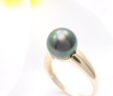 Tahitian pearl ring Maia