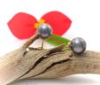 Tahitian Pearl earrings Manahune