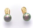 Tahitian pearl Earrings ” Tera “