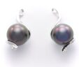 Tahitian pearl Earrings ” Tevai “